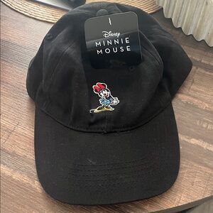 Disney Minnie Mouse adjustable cotton baseball cap NWT